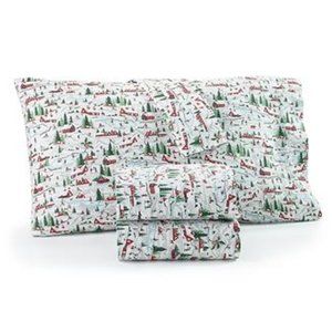 Charter Club Snow Day Queen Sheets Set